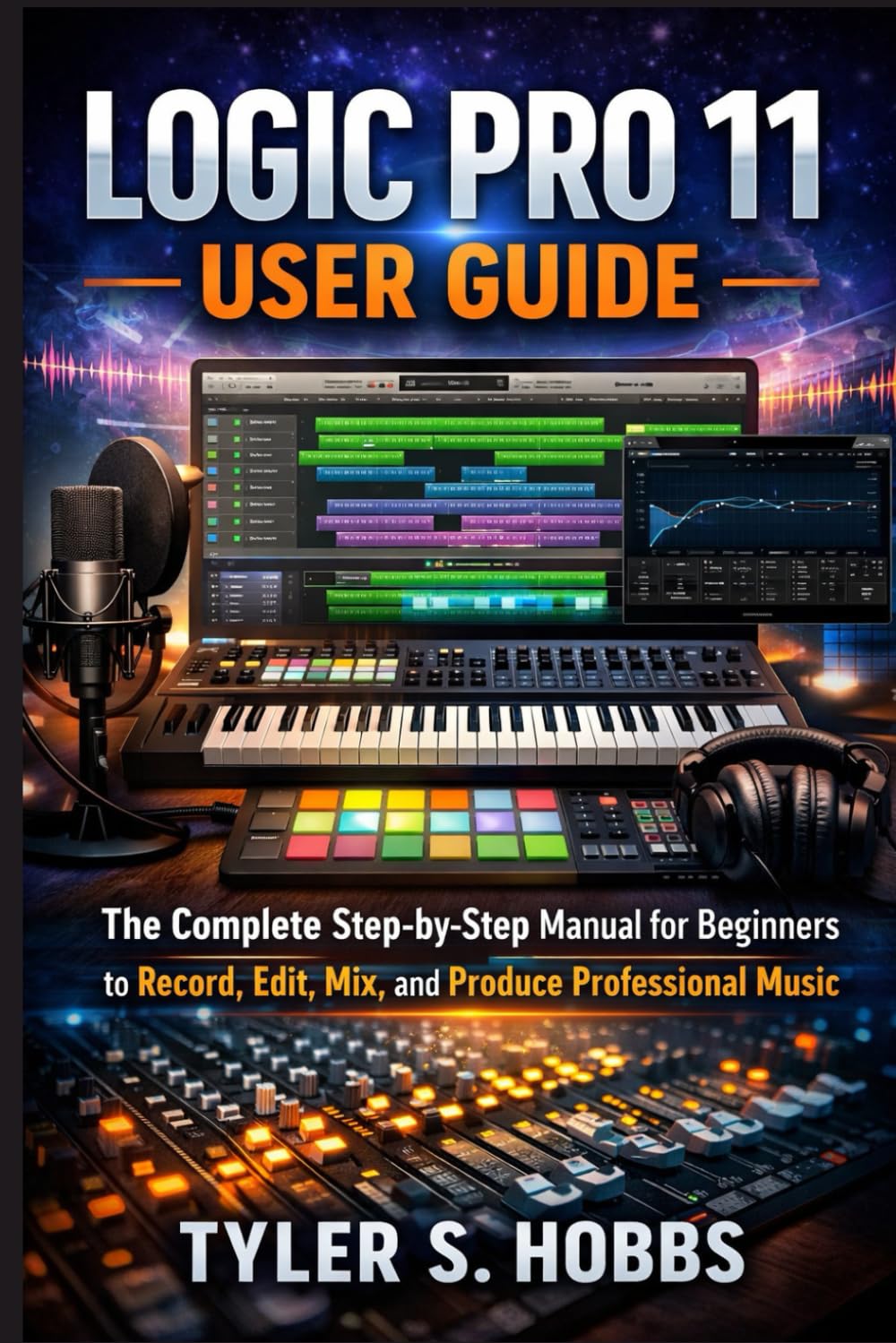 LOGIC PRO 11 USER GUIDE: The Complete Step-by-Step Manual for Beginners to Record, Edit, Mix, and Produce Professional Music