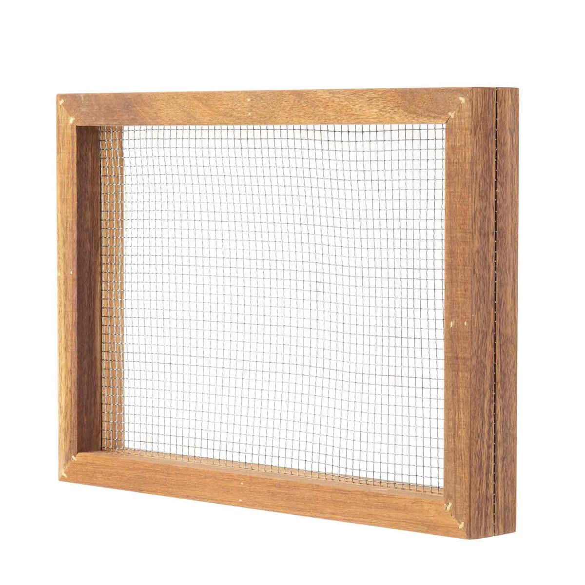 Tablecraft 11088 Herb Drying Rack, Natural, 13.75-inch Length, Acacia Wood - Image 2