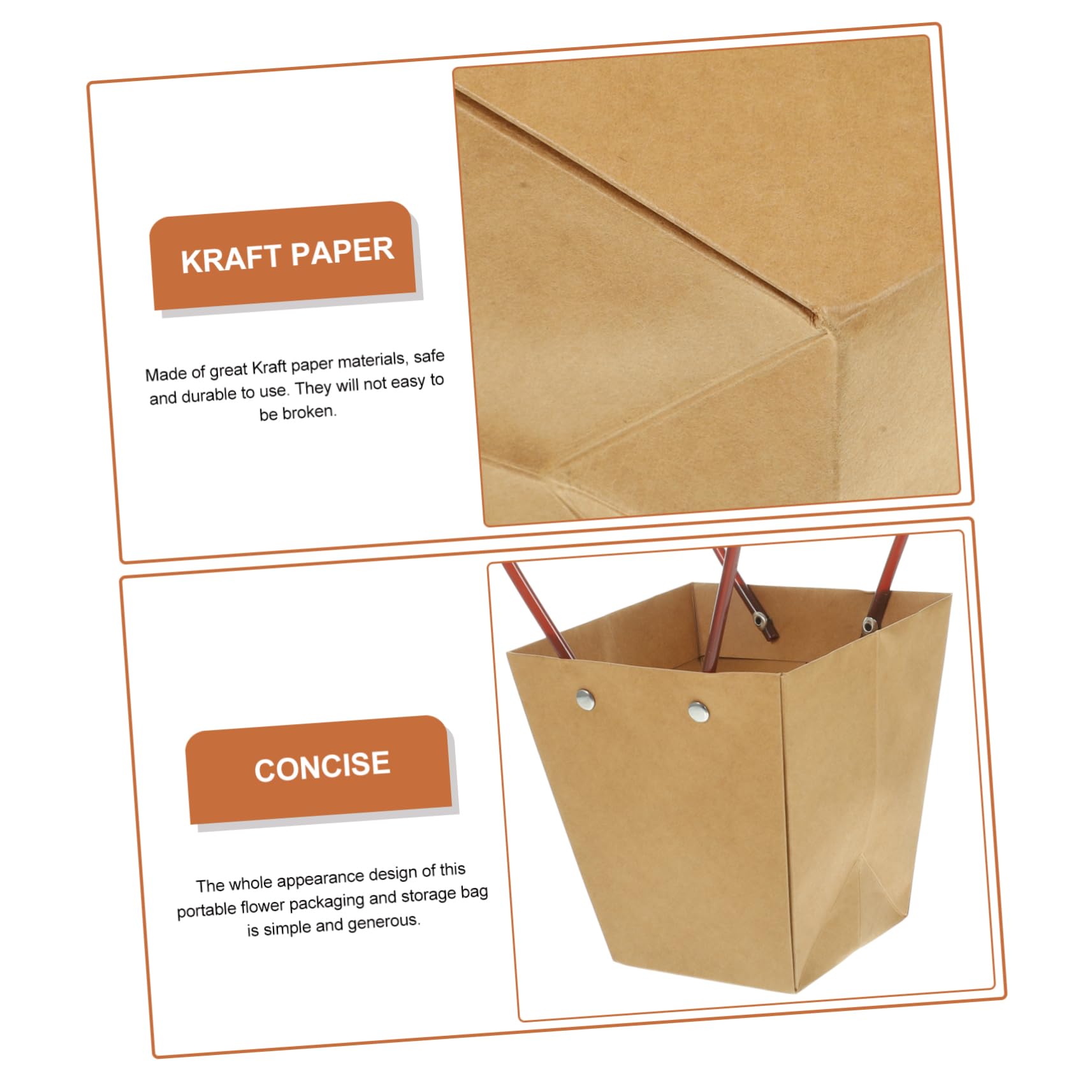 Sacchetti di Carta Bianchi 12 Pezzi Sacchetto di Carta Kraft con Manici DIY Borse Carta Kraft Borsa di Bronzing Kraft Sacchetti di Carta Sacchetti Regalo per Compleanni, Feste, Matrimoni, Natale