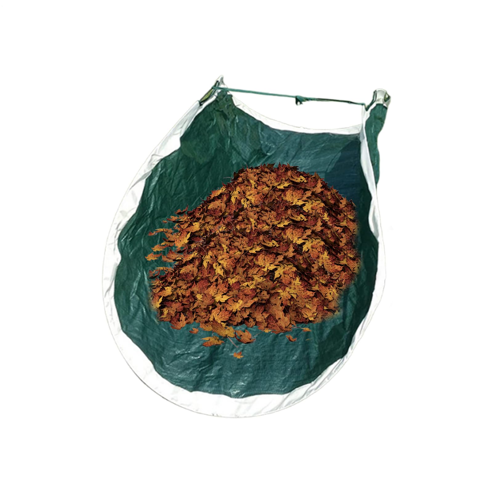Collecteur de déchets pour les coupures de jardin et feuilles mortes