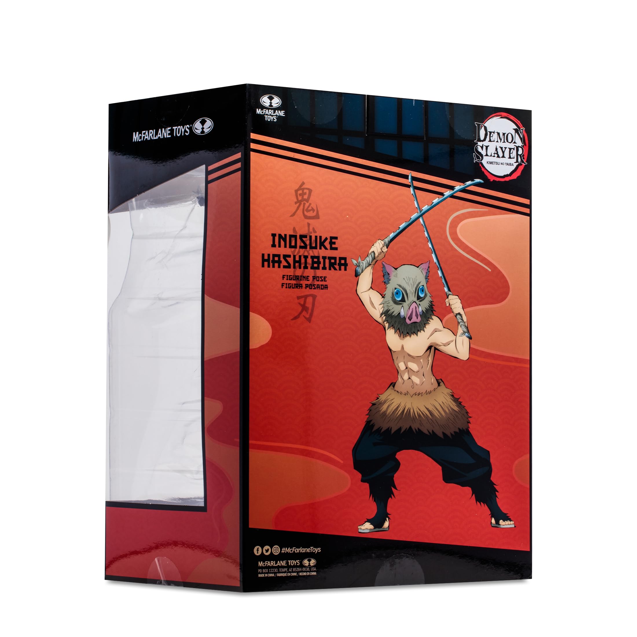 Lansay - MCFARLANE TOYS - Demon Slayer - Hashibira Inosuke - 30 cm - Personaggi ispirati a Manga e Cartoni Animati - Collezionabili per bambini dai 12 anni