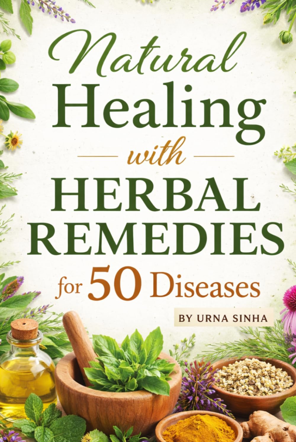 Natural Healing with Herbal Remedies for 50 Diseases: Proven Herbal Medicine, Healing Foods, Yoga Therapy, Lifestyle Changes & Safety Guidelines for ... ,Long-Term Health and Disease Prevention.