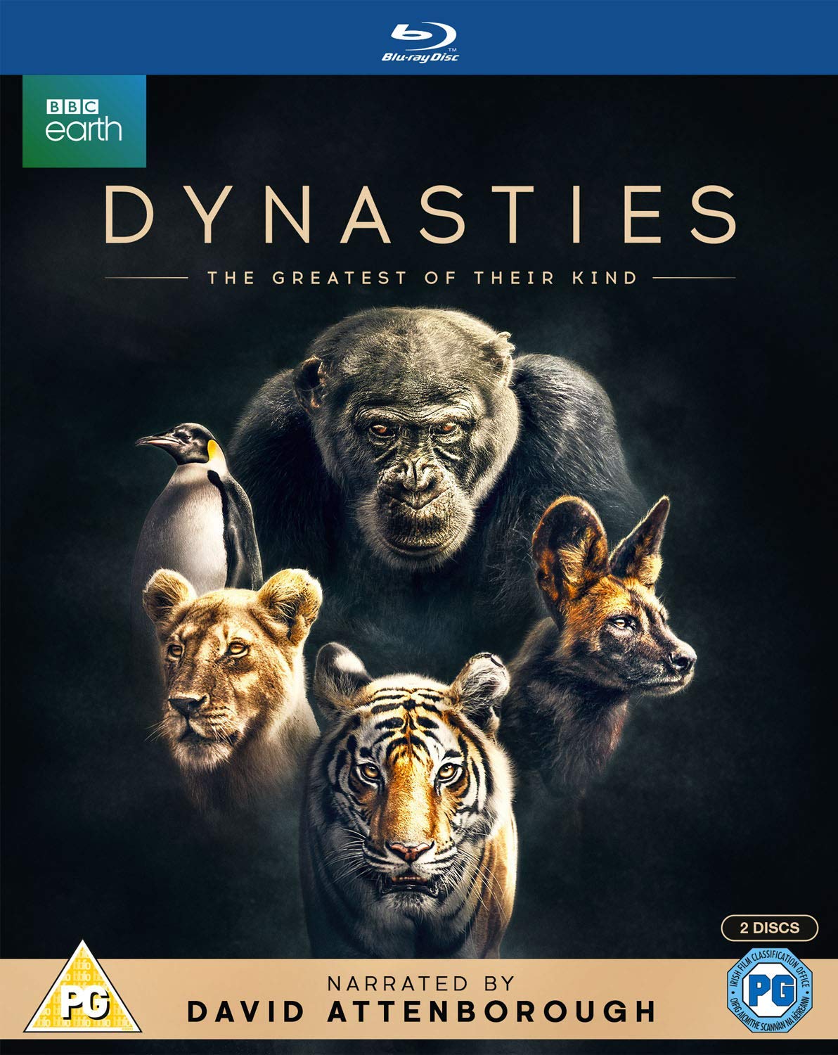 Dynasties [Blu-Ray] [2018] David Attenborough