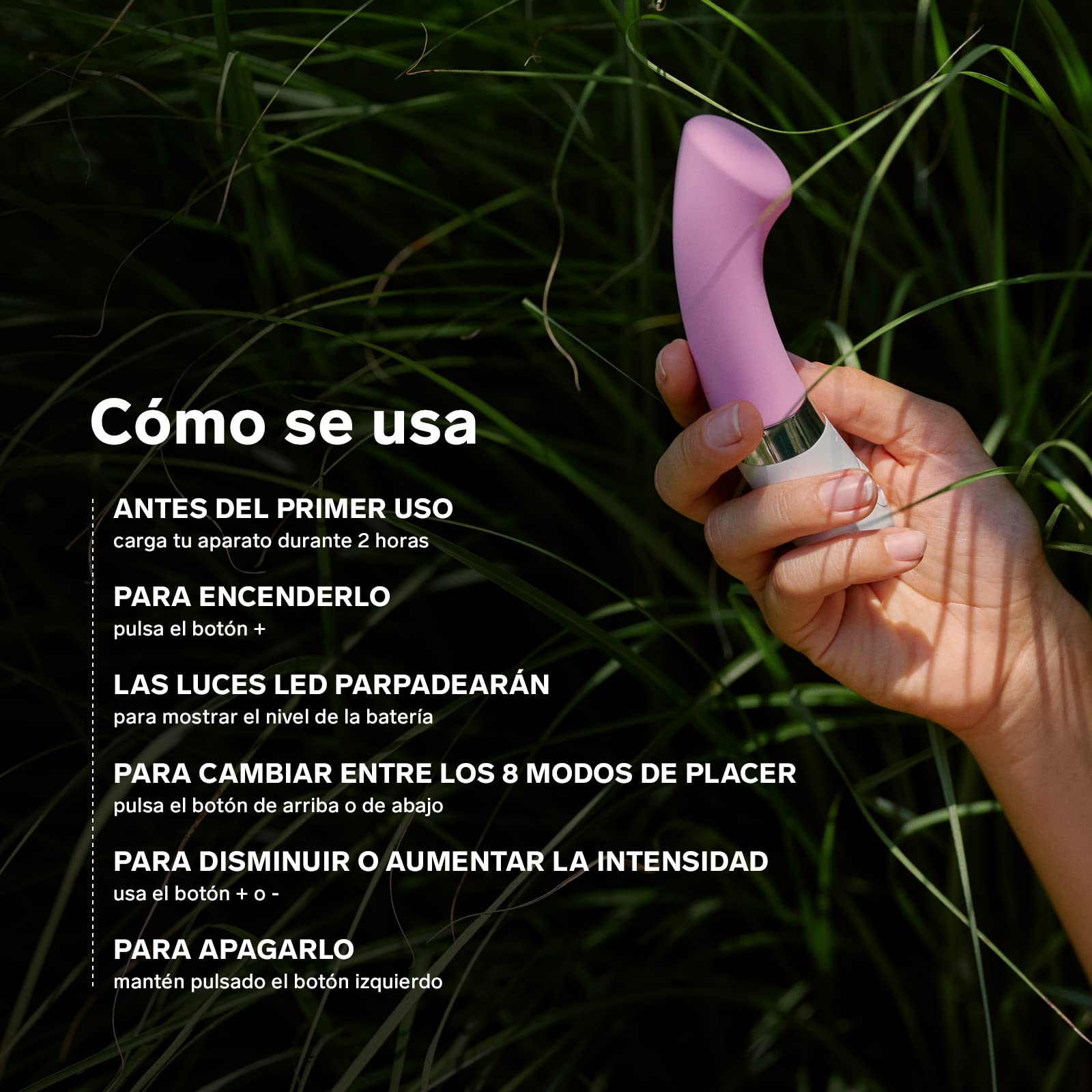 LELO GIGI 2 Estimulador del Punto G, Exquisito Vibrador Curvado, Recubierto con Silicona y Diseñado para Estimular el Punto G de la Mujer (Cool Gray)