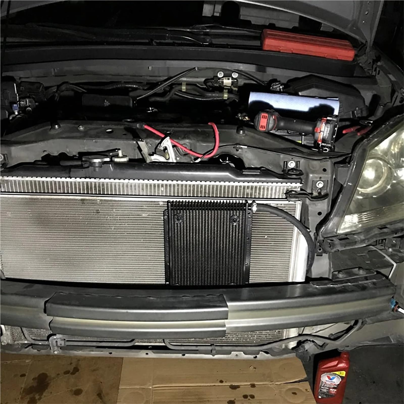 Uniwersalna chłodnica oleju przekładniowego automatyczna ręczna aluminiowa chłodnica skrzyni biegów Rapid Cool Plate i żeberka 11 15 20 26 rzędów(20 ROW)