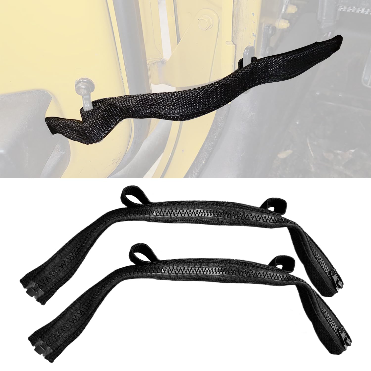2PCS Nylon Door Straps Updated Heavy Door Limiting Check Strap Load