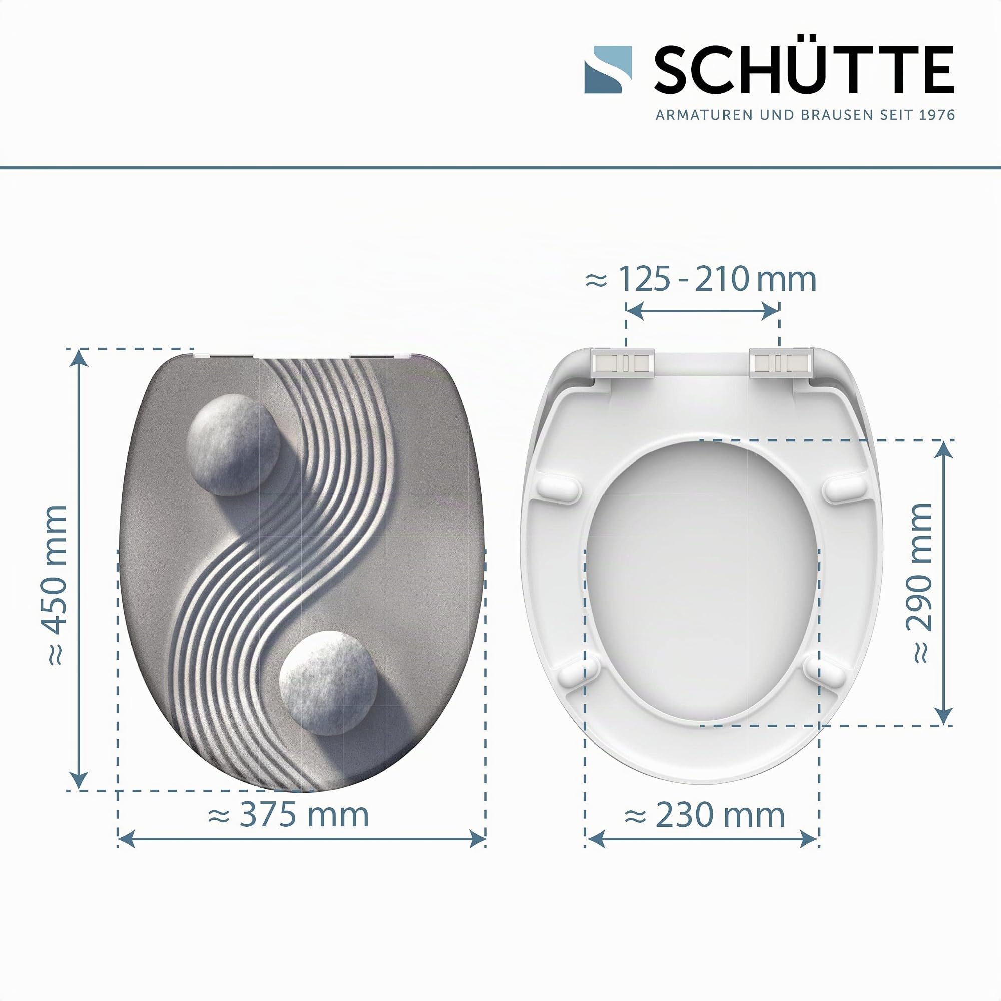 SCHÜTTE 82152 Yin & Yang Abattant WC