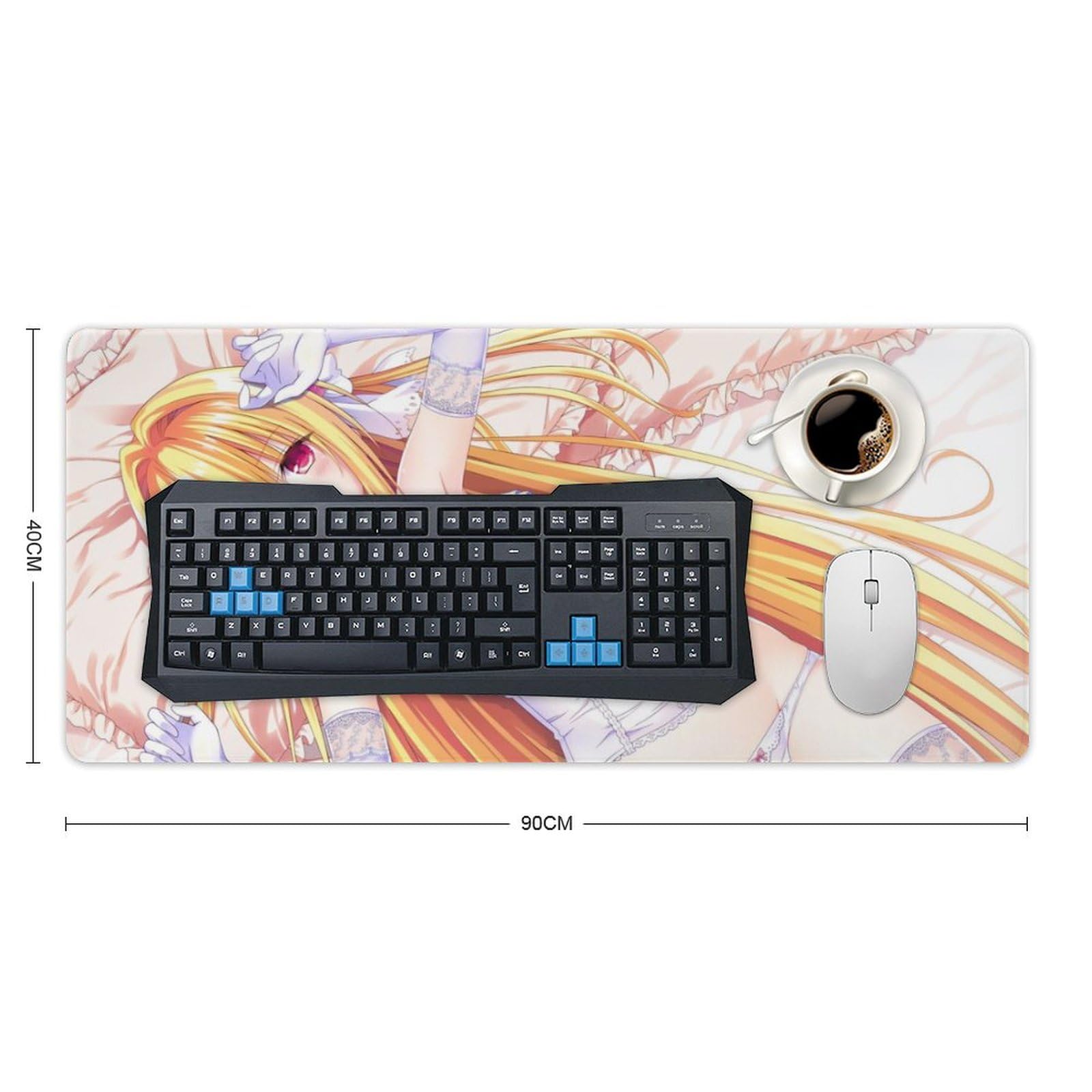 Amazon.co.jp: マウスパッド ToLOVEる 金色の闇 大型 ゲーミングマウス