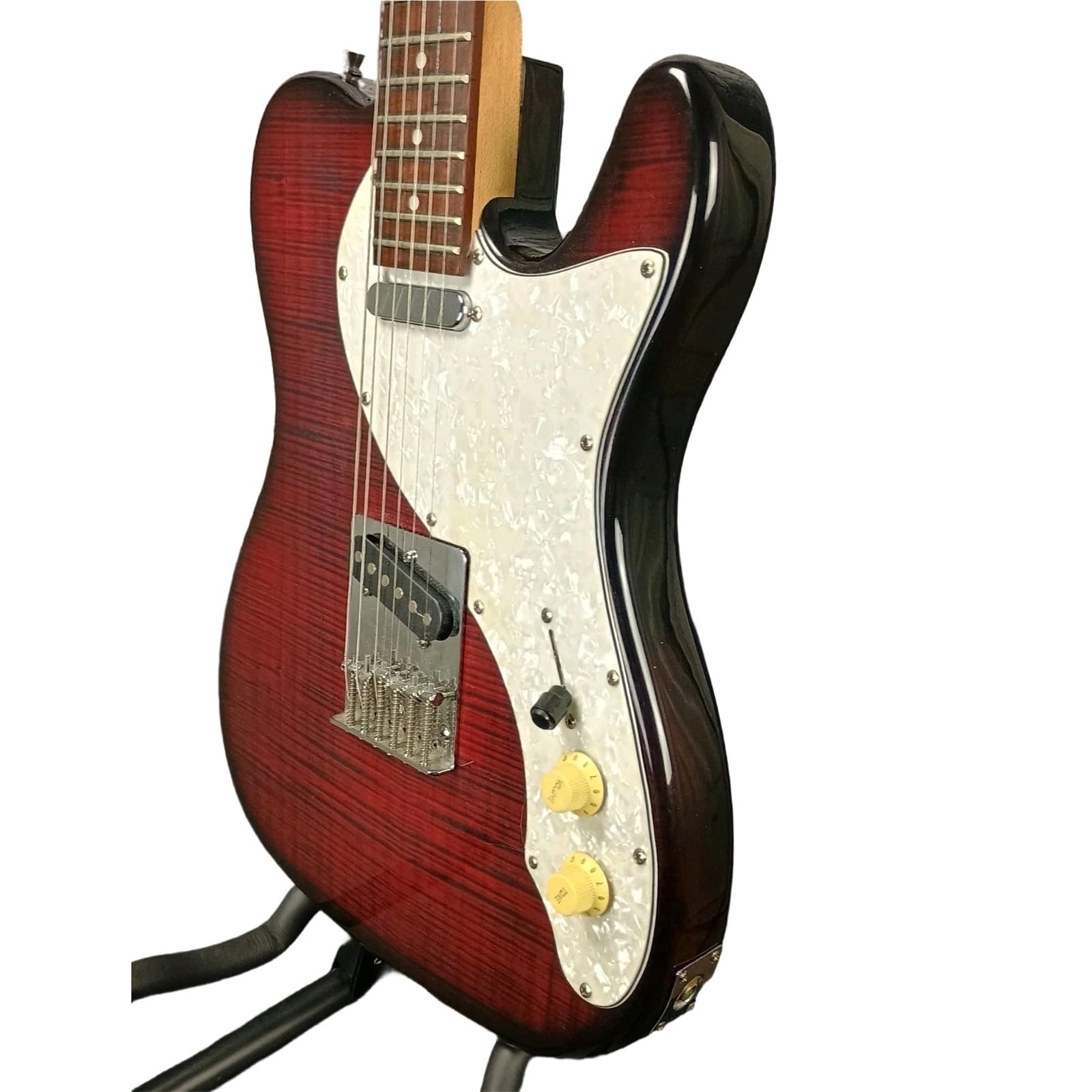 Standard Gitara Elektryczna Profesjonalna Gitara Elektryczna Semi Hollow Podstrunnica Z Palisandru 22 Progi