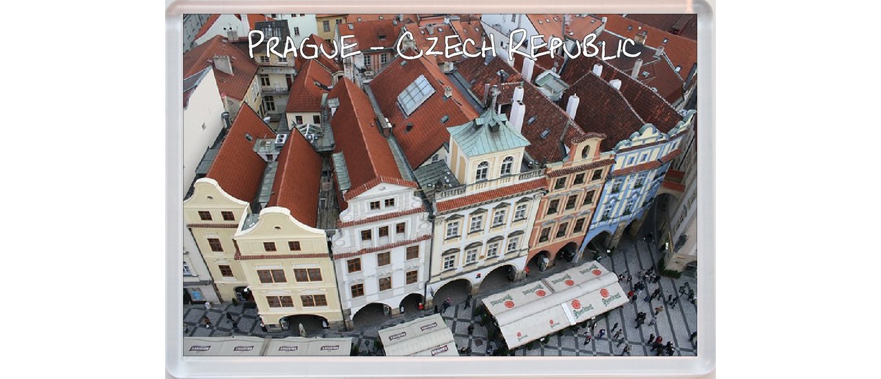 Baked Bean Store Prague - Czech Republic - Jumbo Fridge Magnet