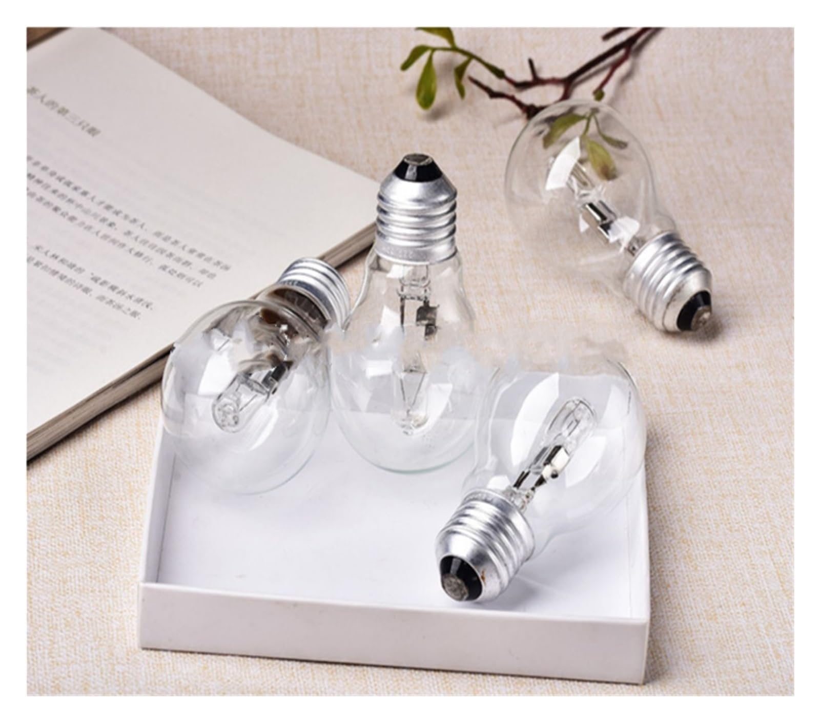 10 Pezzi A55 E27 Lampada alogena 220 V 28 W 42 W 53 W 70 W 100 W 96 * 55 mm 2700 K Lampadina alogena Trasparente di Ricambio Adatta for Lampada a incandescenza(70W)