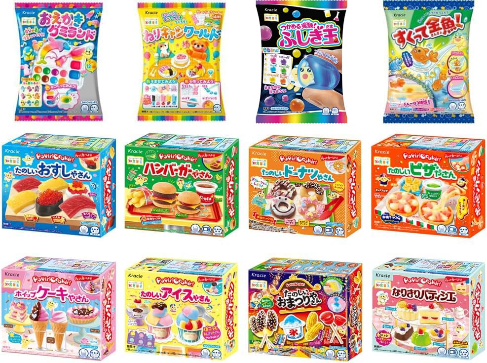Amazon.co.jp: クラシエ つくって食べる 知育菓子 12種セット : 食品