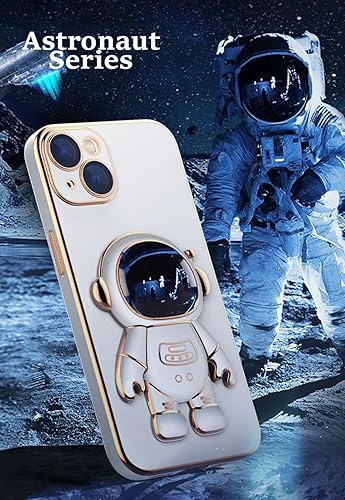 Miniatura 8 de Astronaut - Funda compatible con iPhone 11, 12, 13 Pro Max 6D, con soporte, funda de astronauta azul para iPhone 11