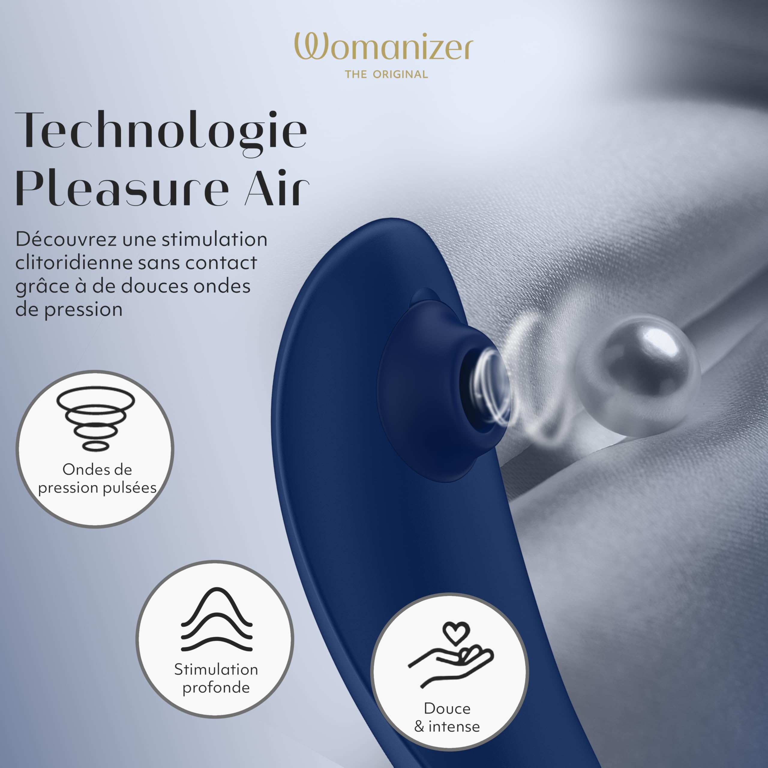 Womanizer Premium 1 Stimulateur clitoridien à succion | Suceur de clitoris avec Autopilot et Smart Silence | Sex Toy aspirant avec 12 niveaux de puissance | Silencieux & étanche