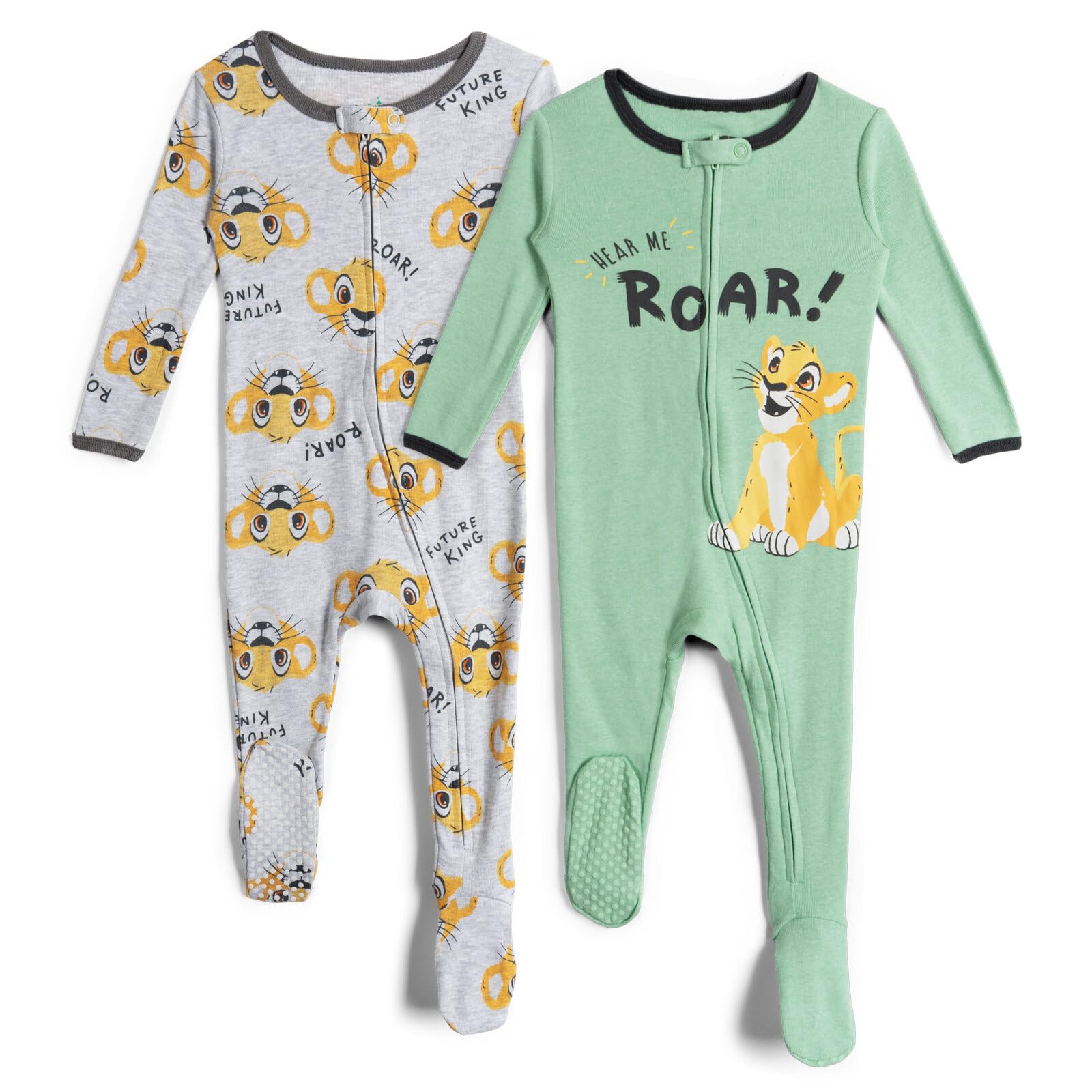 Disney Winnie the Pooh Lion King Monsters Inc. Pixar Toy Story Baby 2 Pack Sleep N' Play tute neonato a bambino