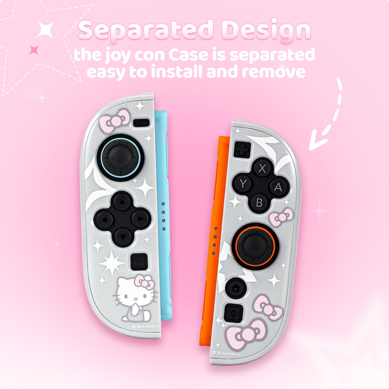 Kuitmor Funda protectora de policarbonato para Switch 2, funda protectora dura antiarañazos para Switch 2025 - HLK - 4