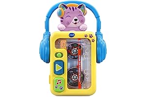 VTech Kiddie Cat Cassette Player: Amusing and Educational for Little Music Lovers