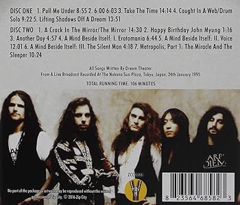 DREAM THEATER - Another Day Intokyo - Amazon.com Music