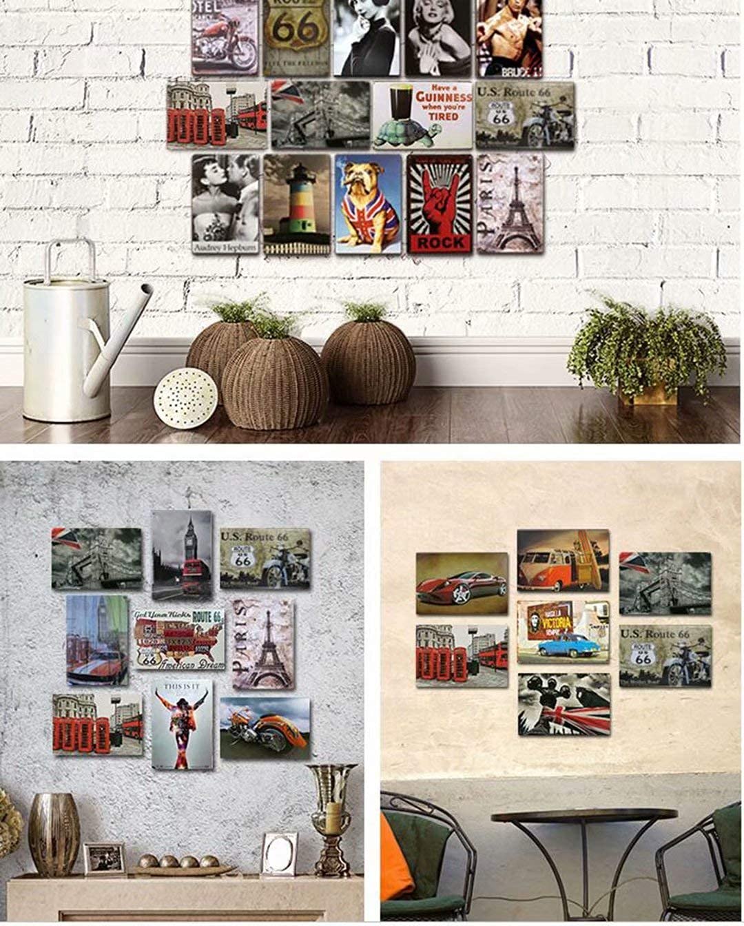 Targa In Latta 20x30 Cm Boston Terrier – Poster In Metallo Vintage Con Frase Divertente Per Pub, Bar E Garage - 3