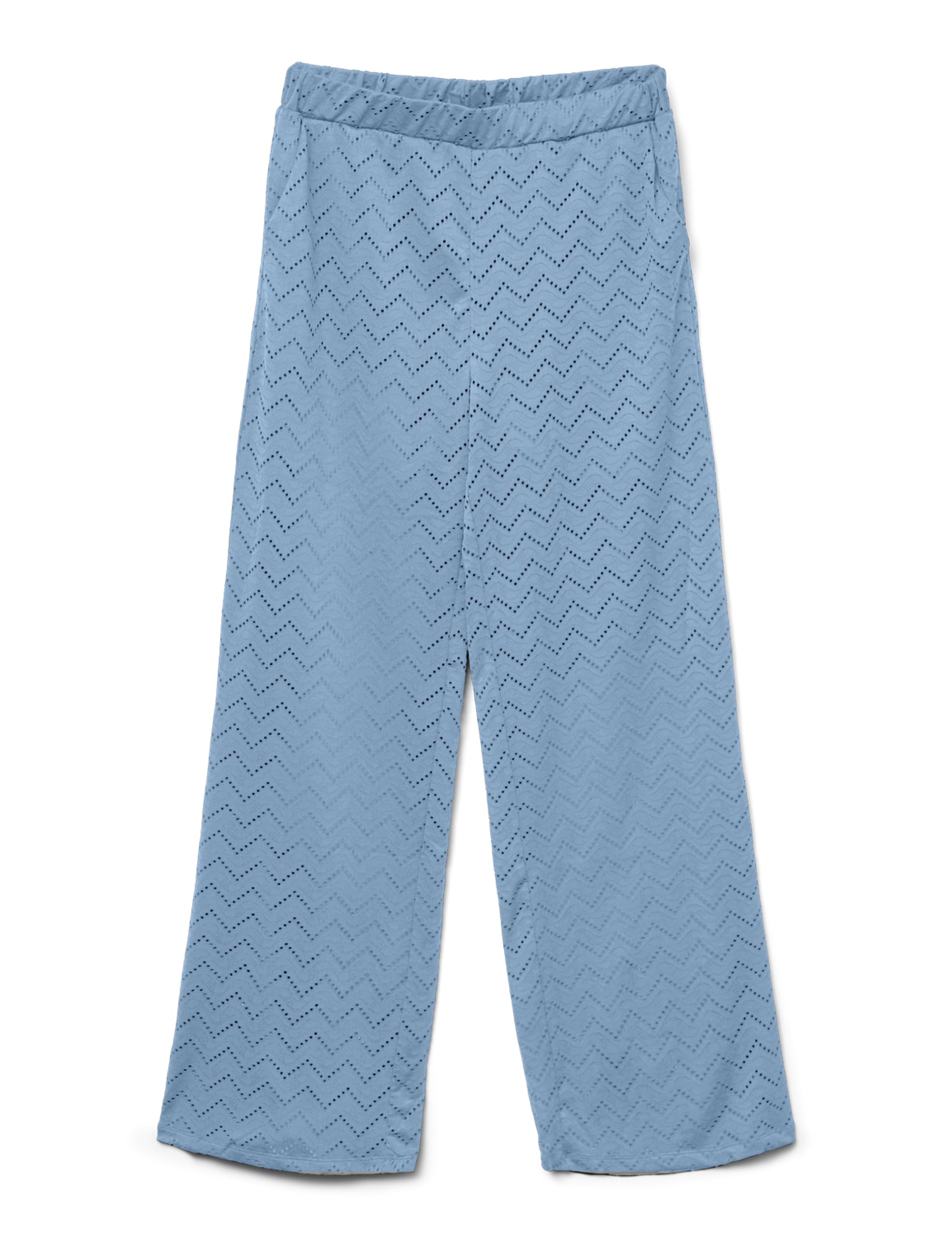 VERO MODA Vmthas Nw Wide Leg Pants, Model 10328131, Airy Blue, M