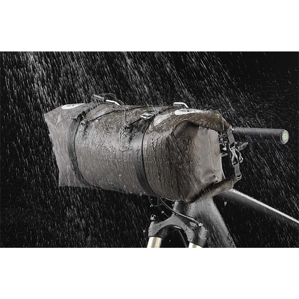 AKT Torba rowerowa Super Big Capacity wodoszczelna przednia rura rowerowa MTB torba na kierownicę ramę, torba bagażnikowa, akcesoria rowerowe, 5 l