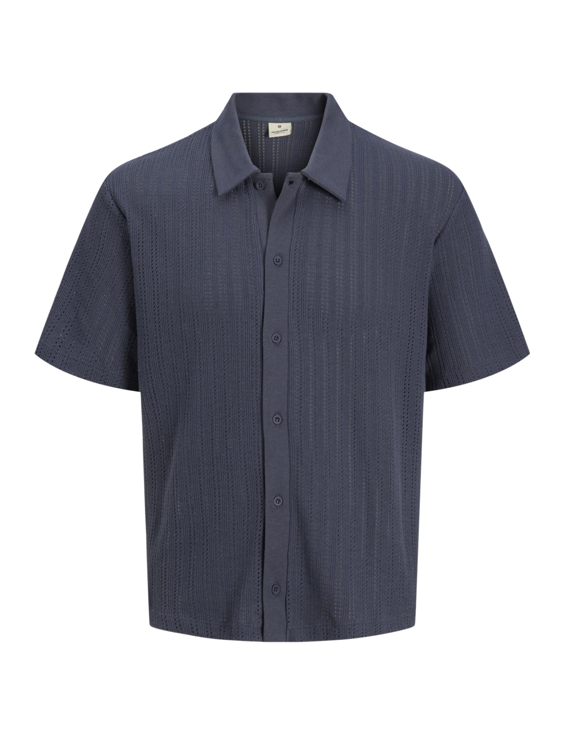 JACK & JONES Jprbluhenry SS Shirt, India Ink, M