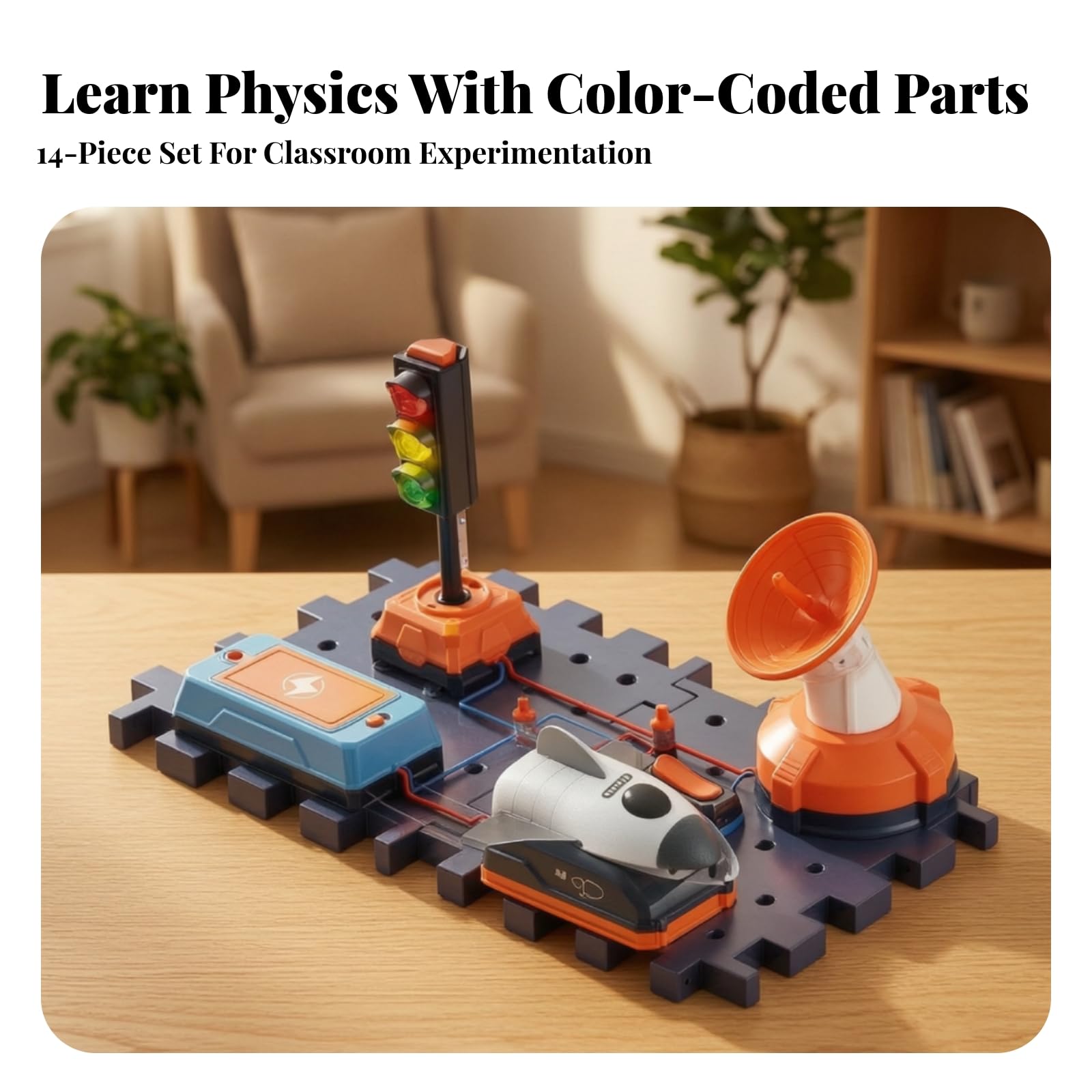 Set di Esperimenti Scientifici SM | Giocattolo di Costruzione con Blocchi, Scientifico, per Aula, Bambini, Giovani Studenti