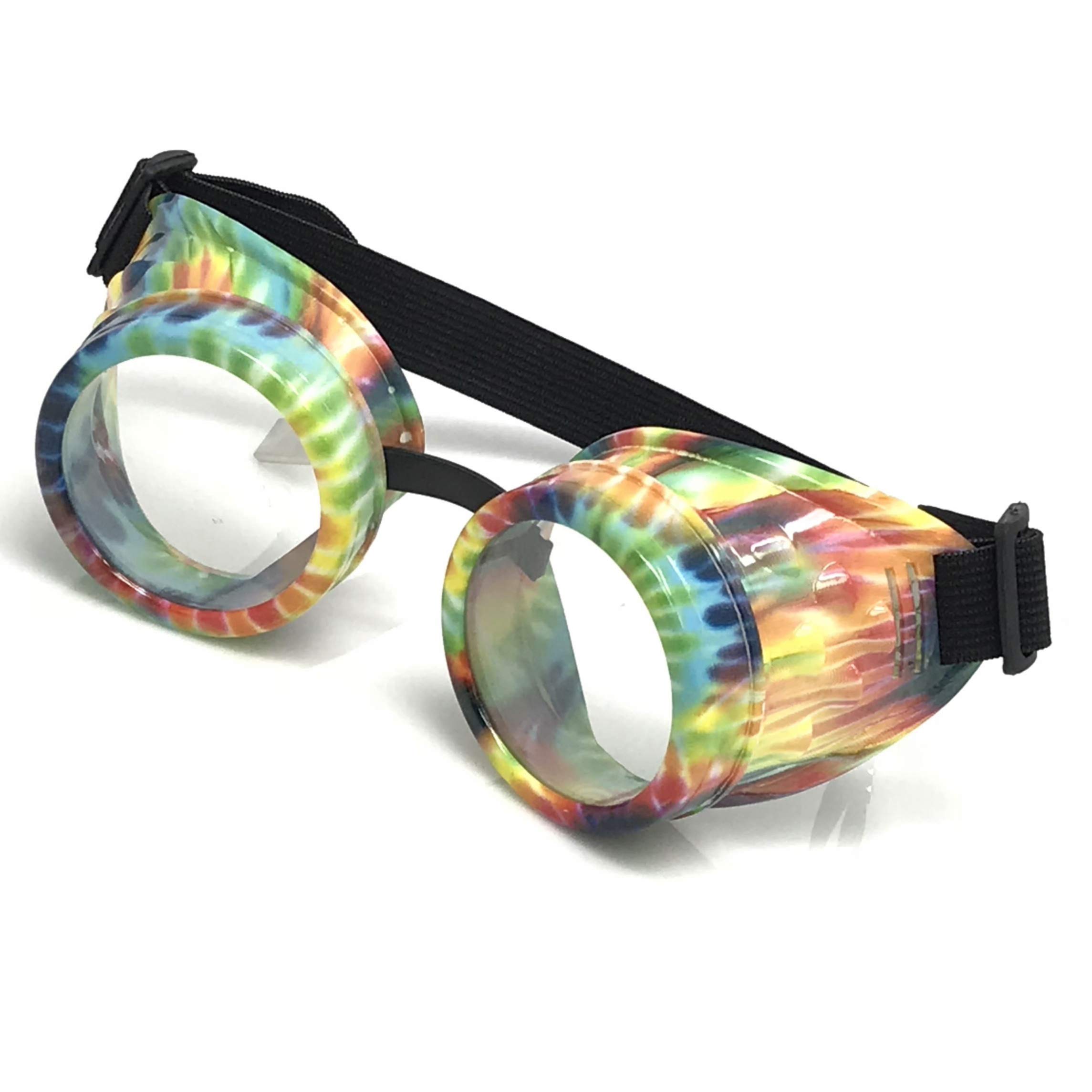 Steampunk Goggles Retro Round Rave Meme Glasses Funny Party Gift idea