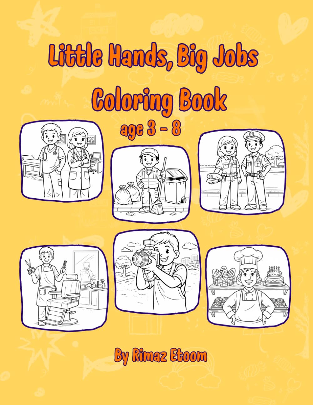 Little Hands, Big Jobs: Coloring Book