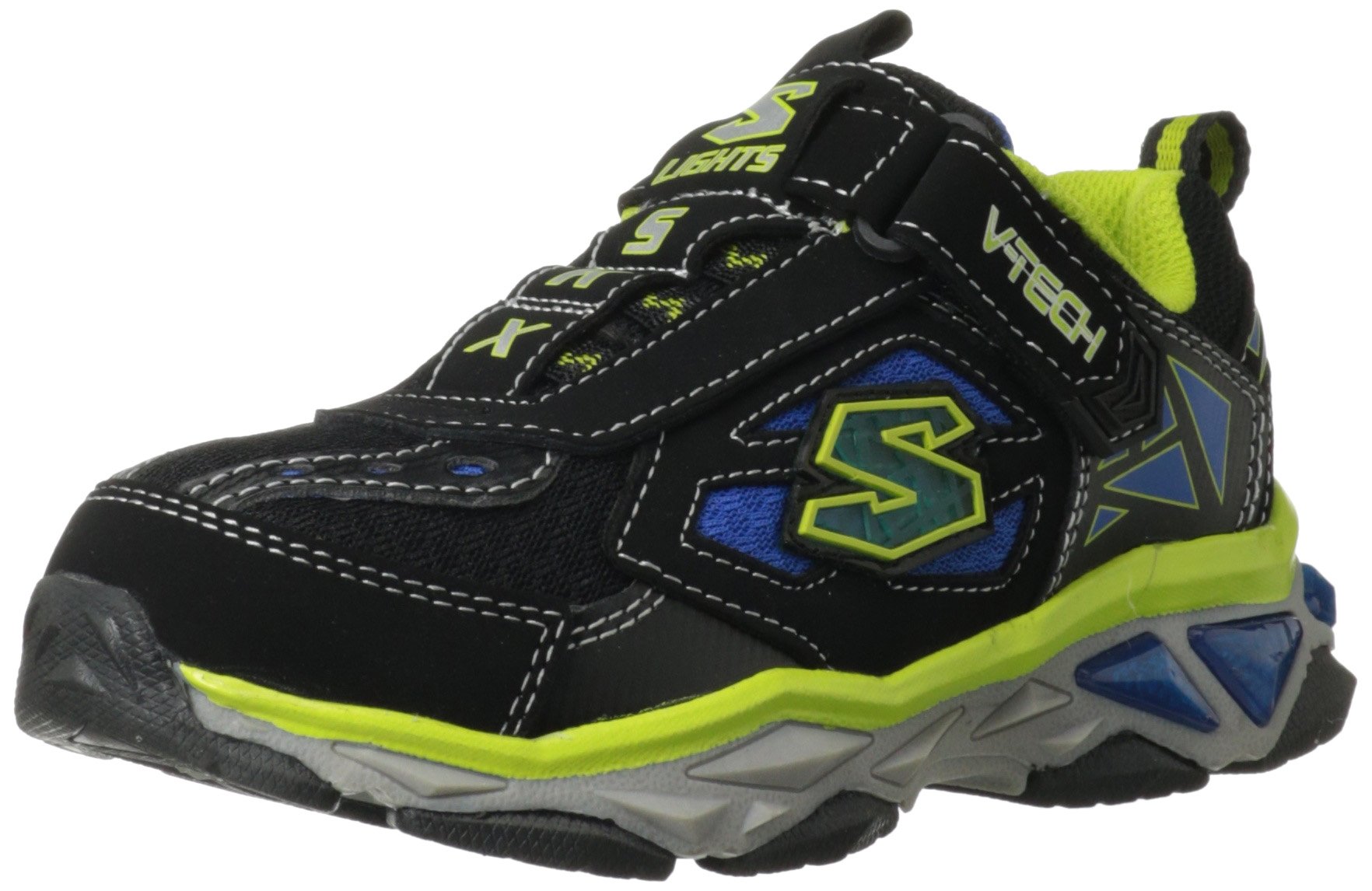 Skechers Kids 90454L Galvanized - Bosky Light-Up Sneaker (Little Kid/Toddler)