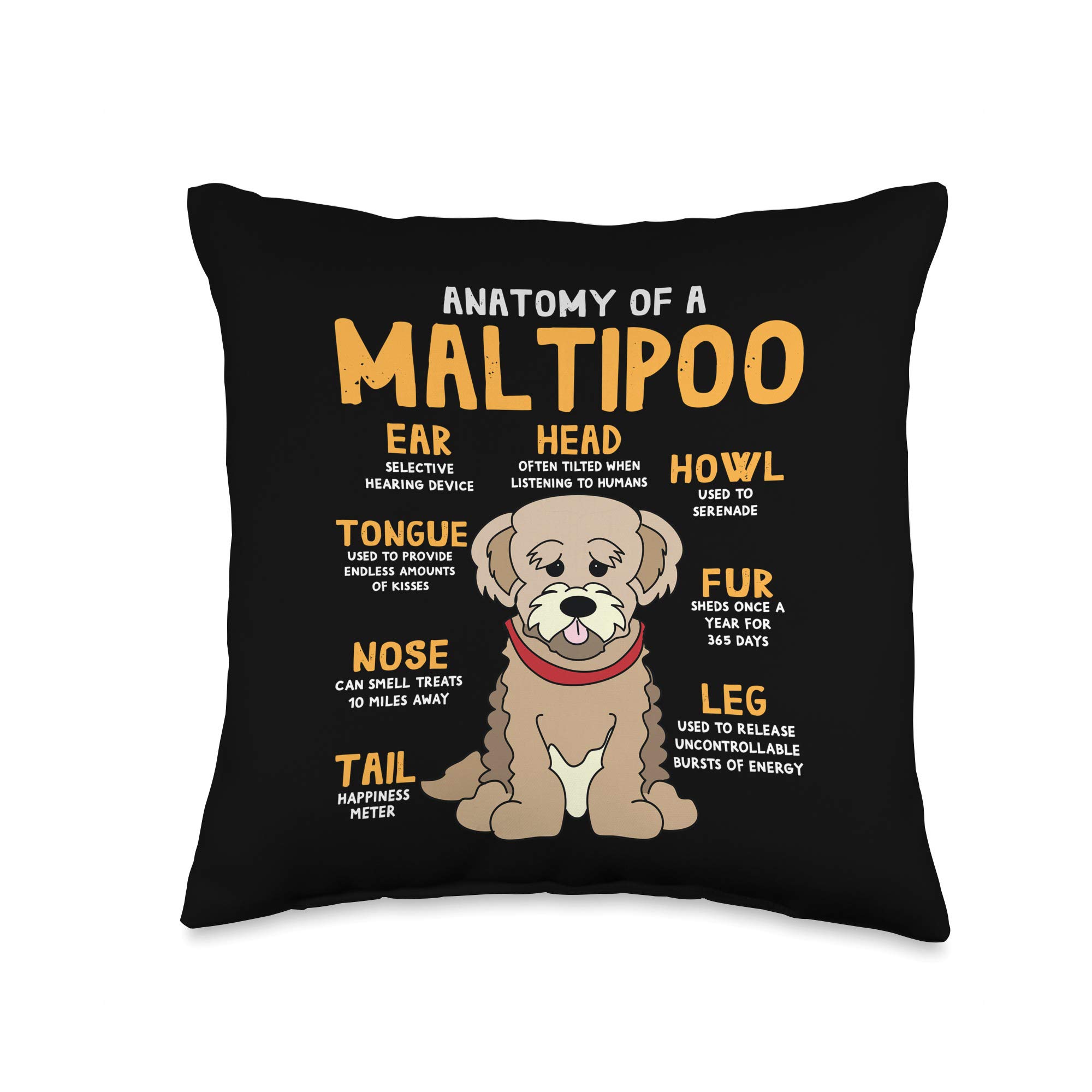 maltipoo pillow