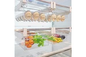 URALFA Fridge Drawer Organizer