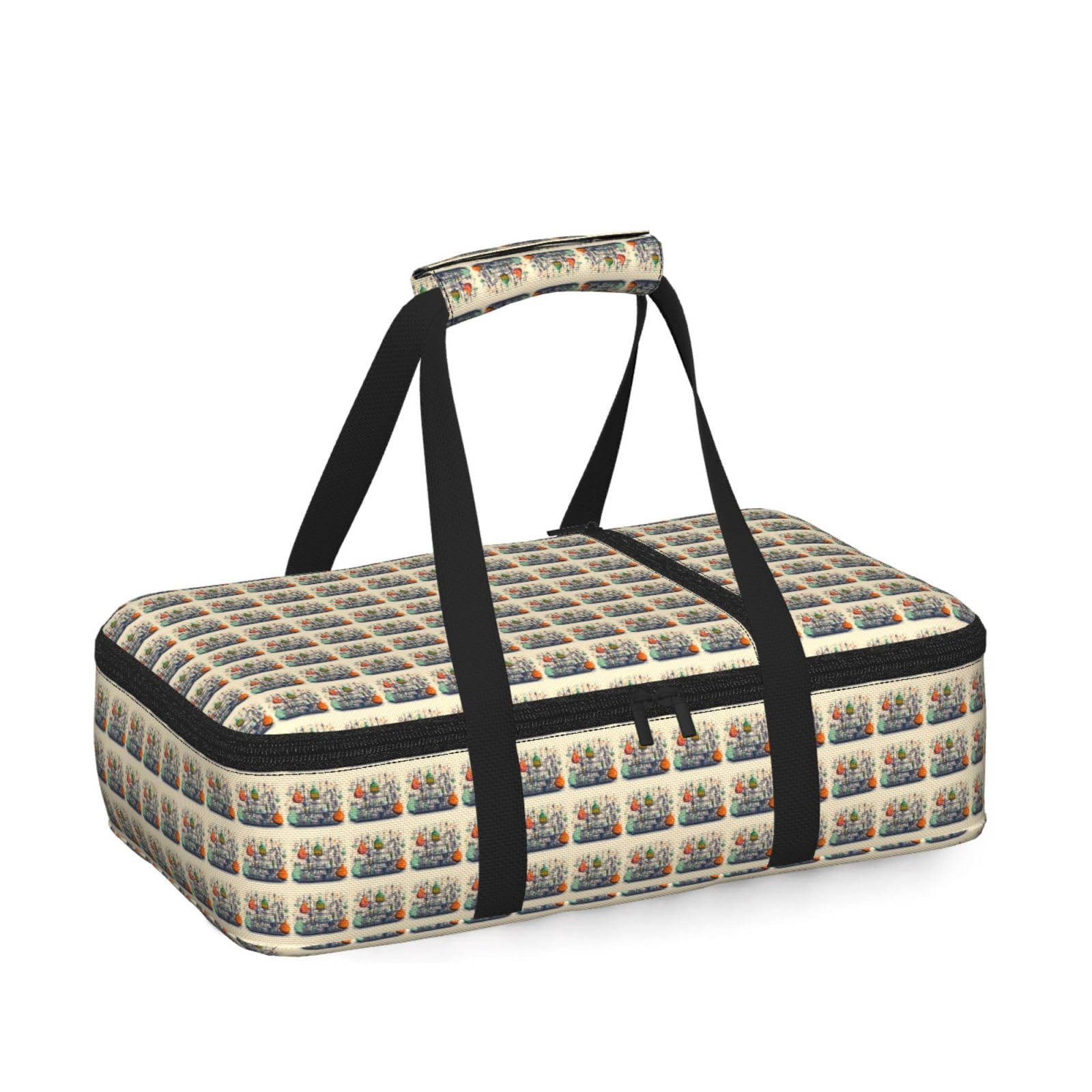 Chemistry Print Print Insulated Thermal Food Storage Bag Daily Reusable Picnic Tote Lunch Box Home