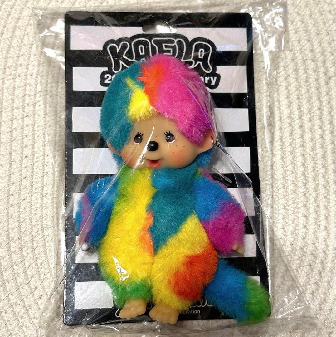 カエチッチ カラフルレインボーキーチェーン 木村カエラ モンチッチ