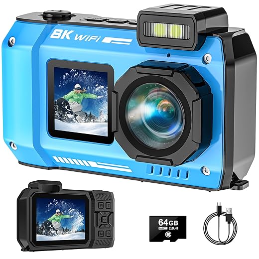 8K UHD Onderwatercamera