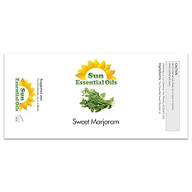 Sun Essential Oils Sweet Marjoram Essential Oil 2 oz - Aromatherapy Oil