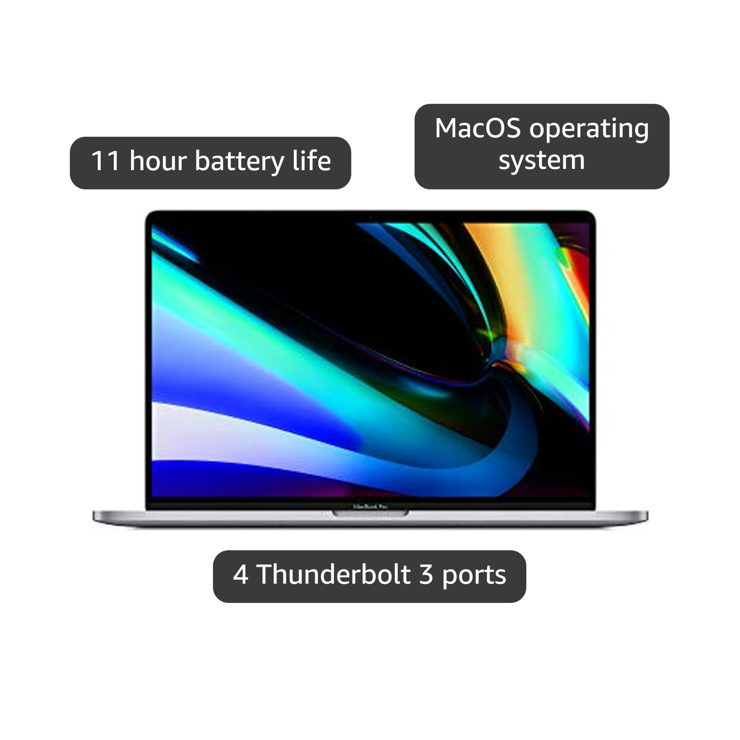 Amazon.com: Apple 2019 MacBook Pro with 2.3GHz Intel Core i9, 16