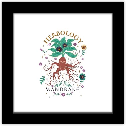 Trends International Gallery Pops Harry Potter - Póster de pared de herbología de flora y fauna, mandrágora, 12.00 x 12.00 pulgadas, versión de