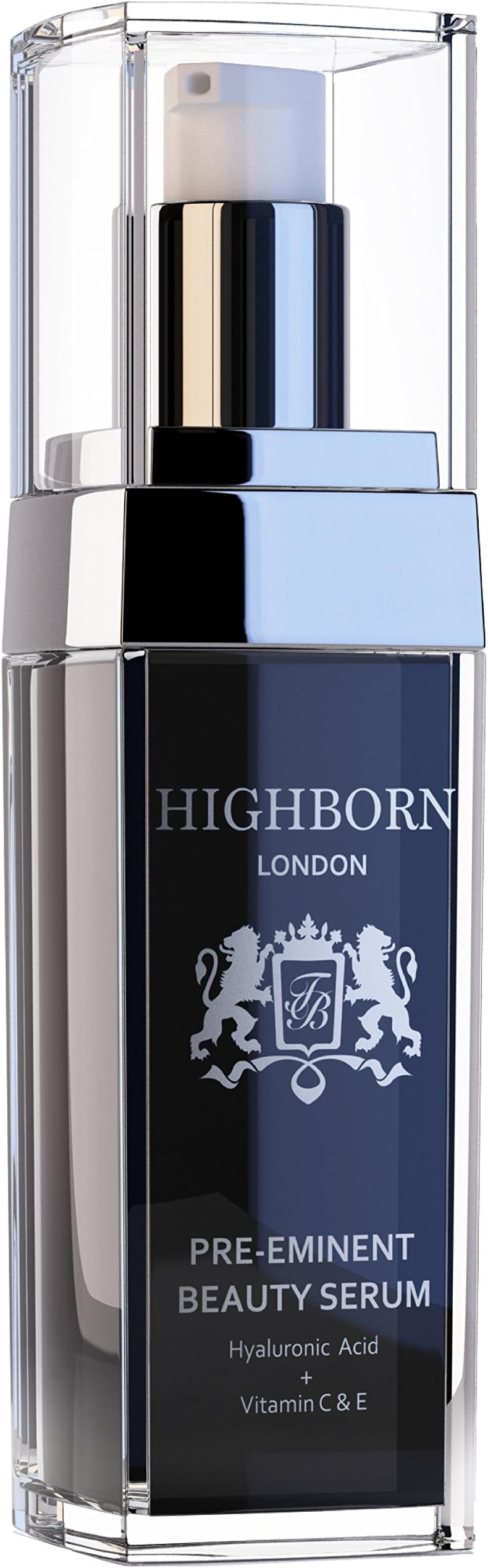 Natural Vitamin A Retinol, Superior Vitamin C, Hyaluronic Acid, Vitamin E Face Serum, HighBorn London's Best Luxury Natural Anti Wrinkle and Ageing Moisturising Skincare Formula - Made in England, Animal Friendly