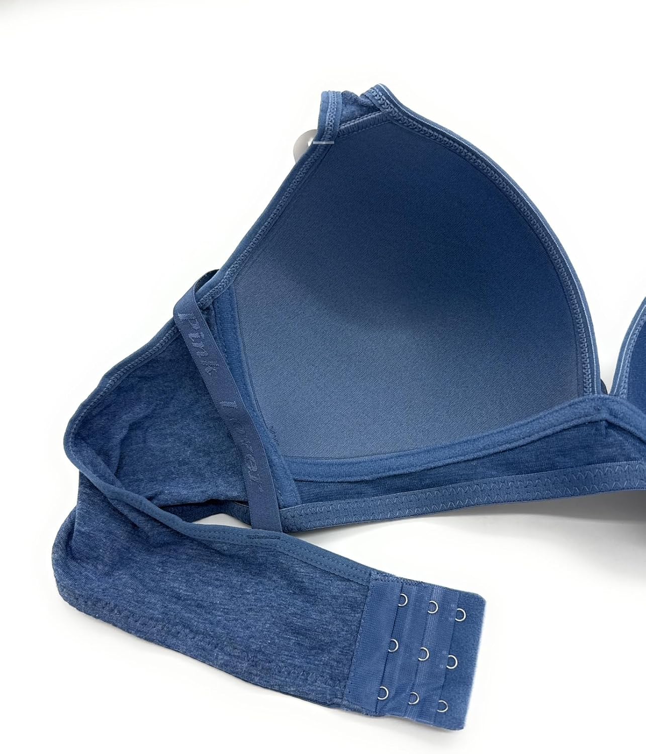 6 Pieces No Wire Full Cup Plain/Lace Light Padded Wire Free Bra A/B/C/D/DD - Image 8