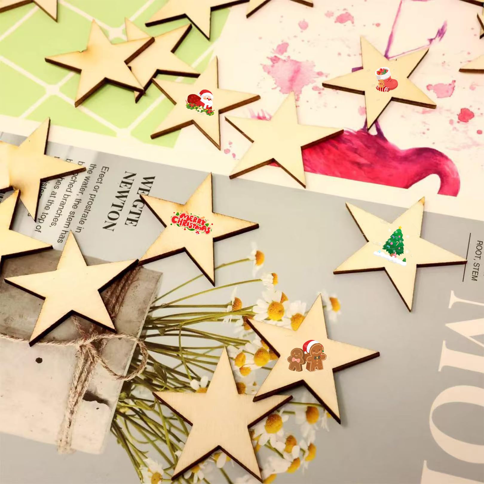 Goldene Sternschnuppen - Sterne, Deko Für Weihnachten, Feiern Mit Der