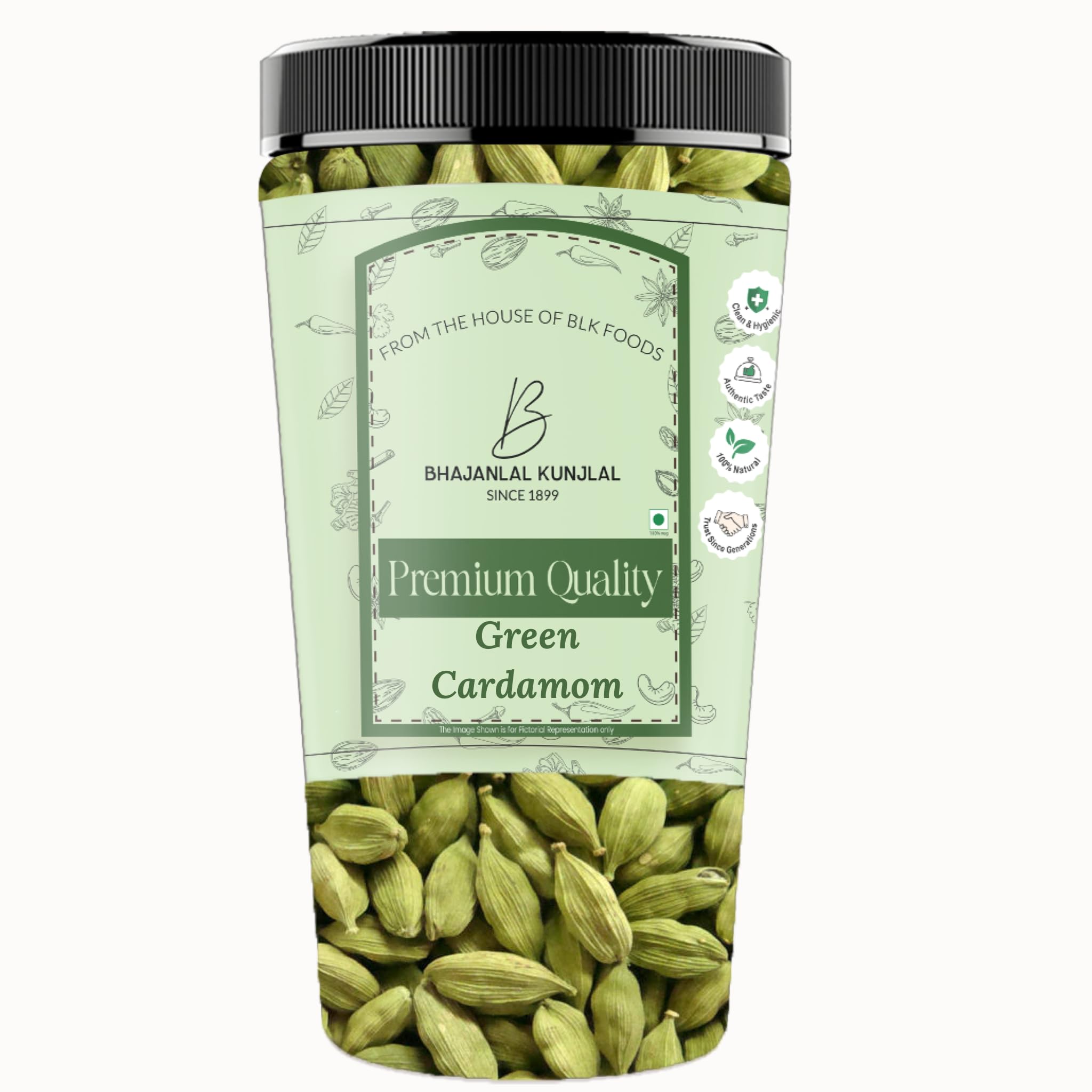 Bhajanlal Kunjlal Green Cardamom ( Elaichi )150g | Whole Green Elaichi , Hari Elaichi (B0CVSCLTXM) Amazon Price History, Amazon Price Tracker