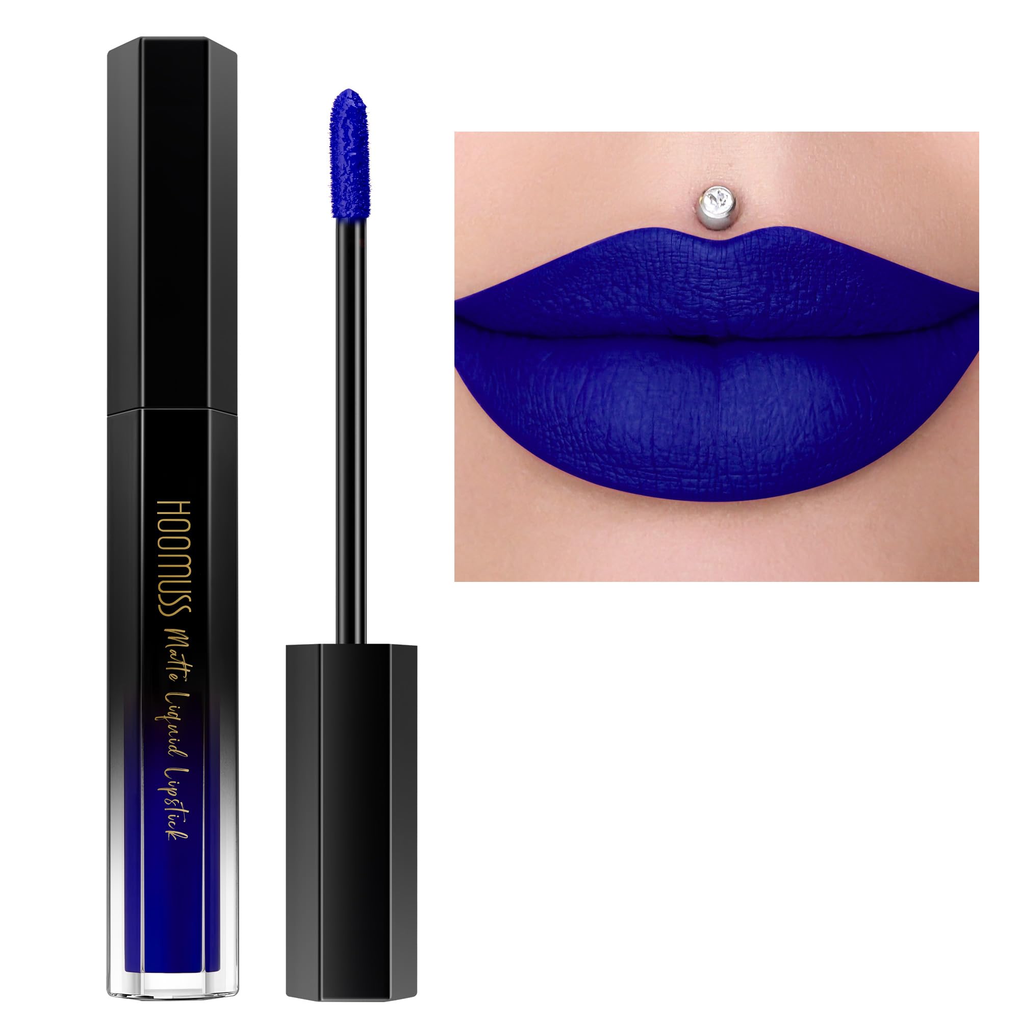 Photo 1 of HOOMUSS Matte Liquid Lipstick - Blue Jewel (1 Fl Oz)