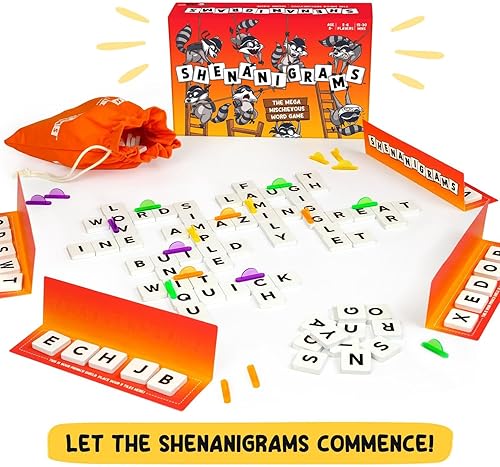 Miniatura 7 de Shenanigrams! – El juego de palabras mega-travieso! Un juego de fiesta familiar súper divertido y rápido para niños, adolescentes y adultos - Ideal
