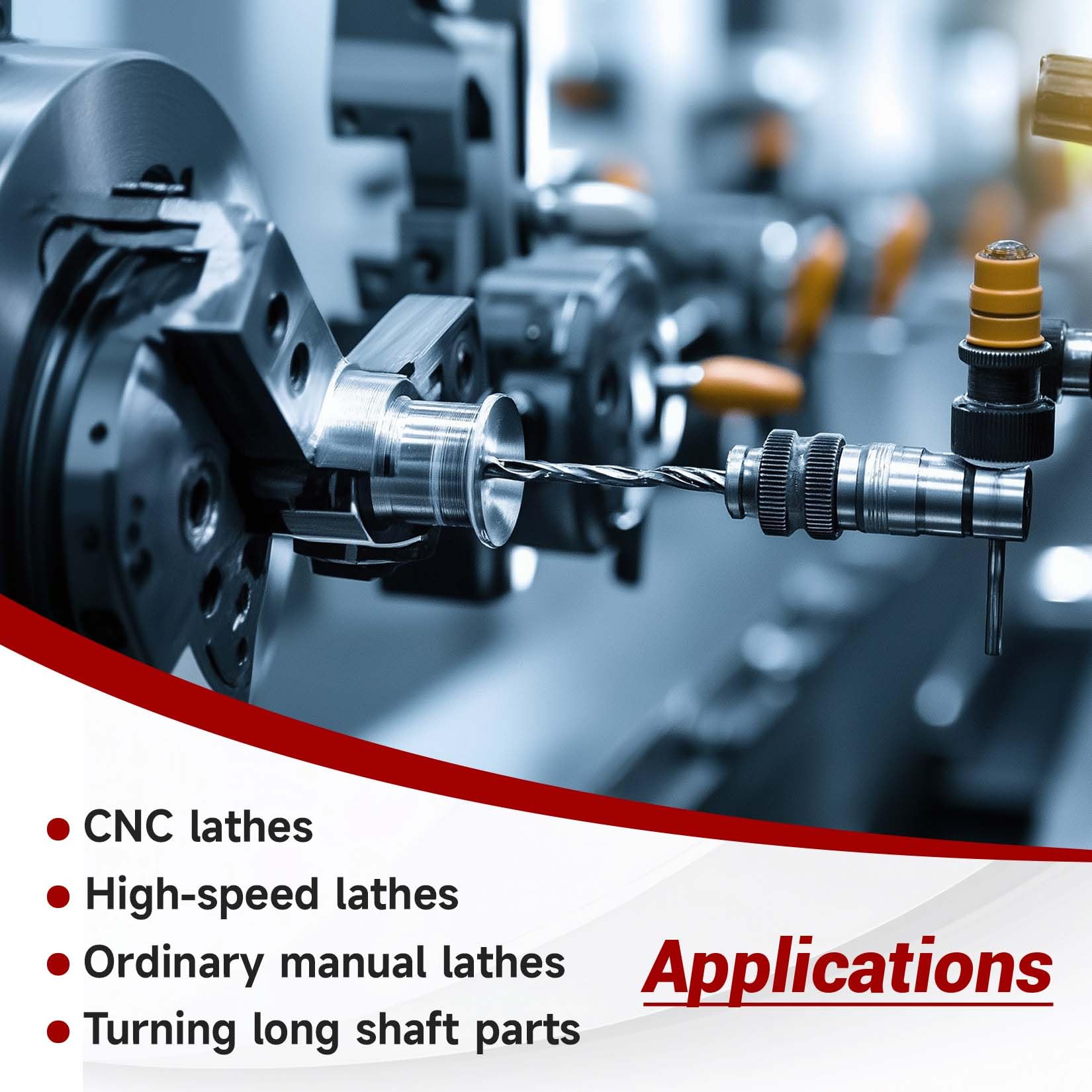 MT3 Live Center - High Accuracy for Lathes -6 MT3 Live Center - High Accuracy for Lathes -6