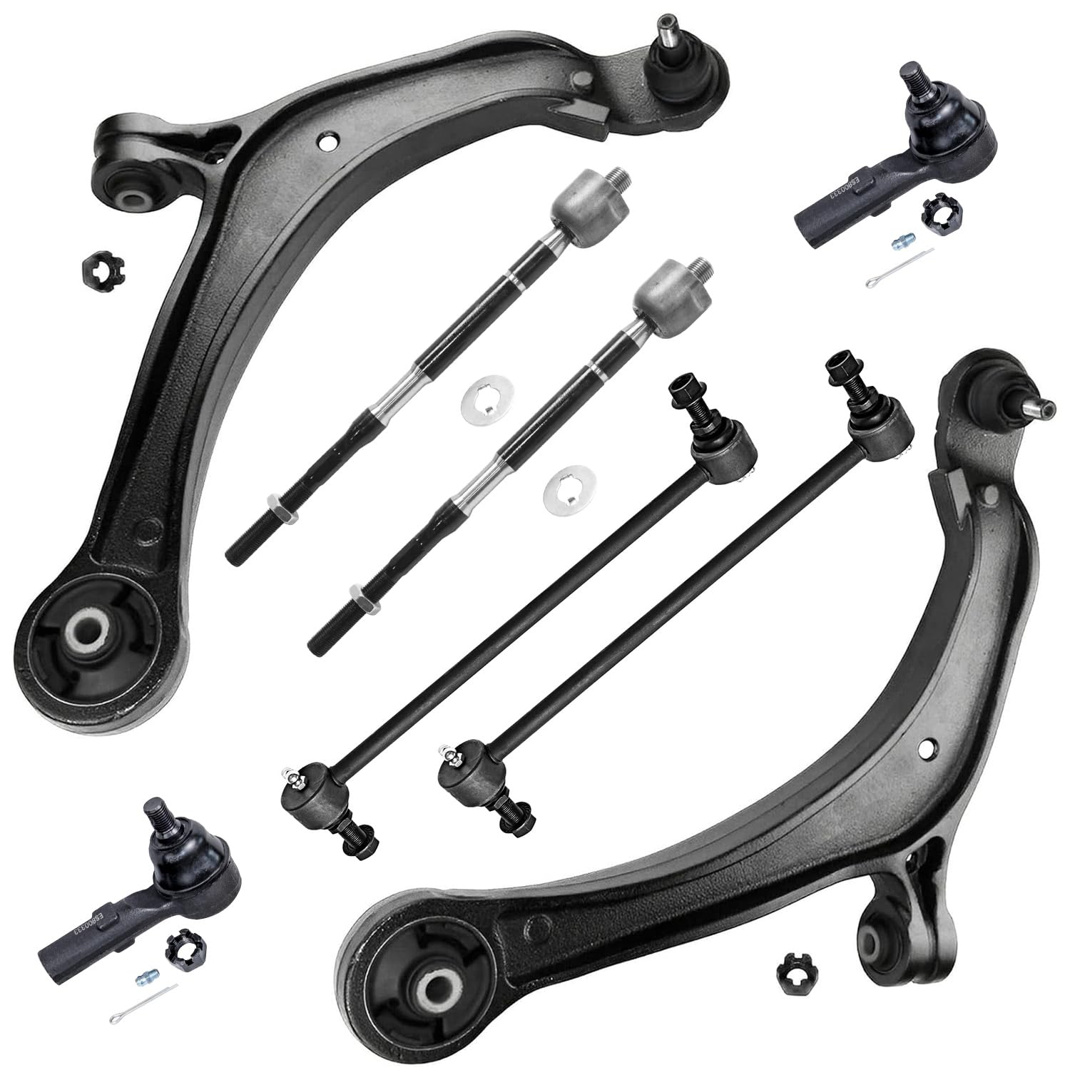 Detroit Axle - 8pc Front End Suspension Kit for 2011-2017 Honda Odyssey
