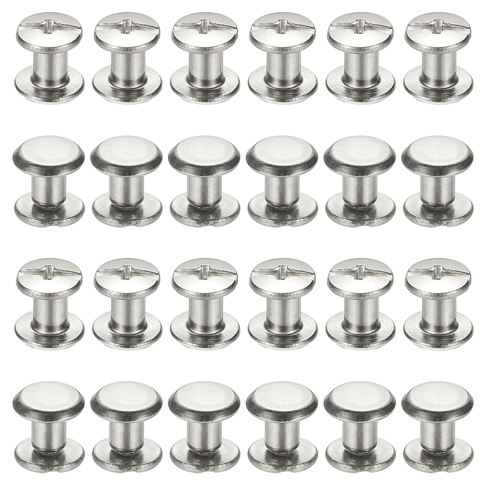 PATIKIL 24 Sets Chicago Screws