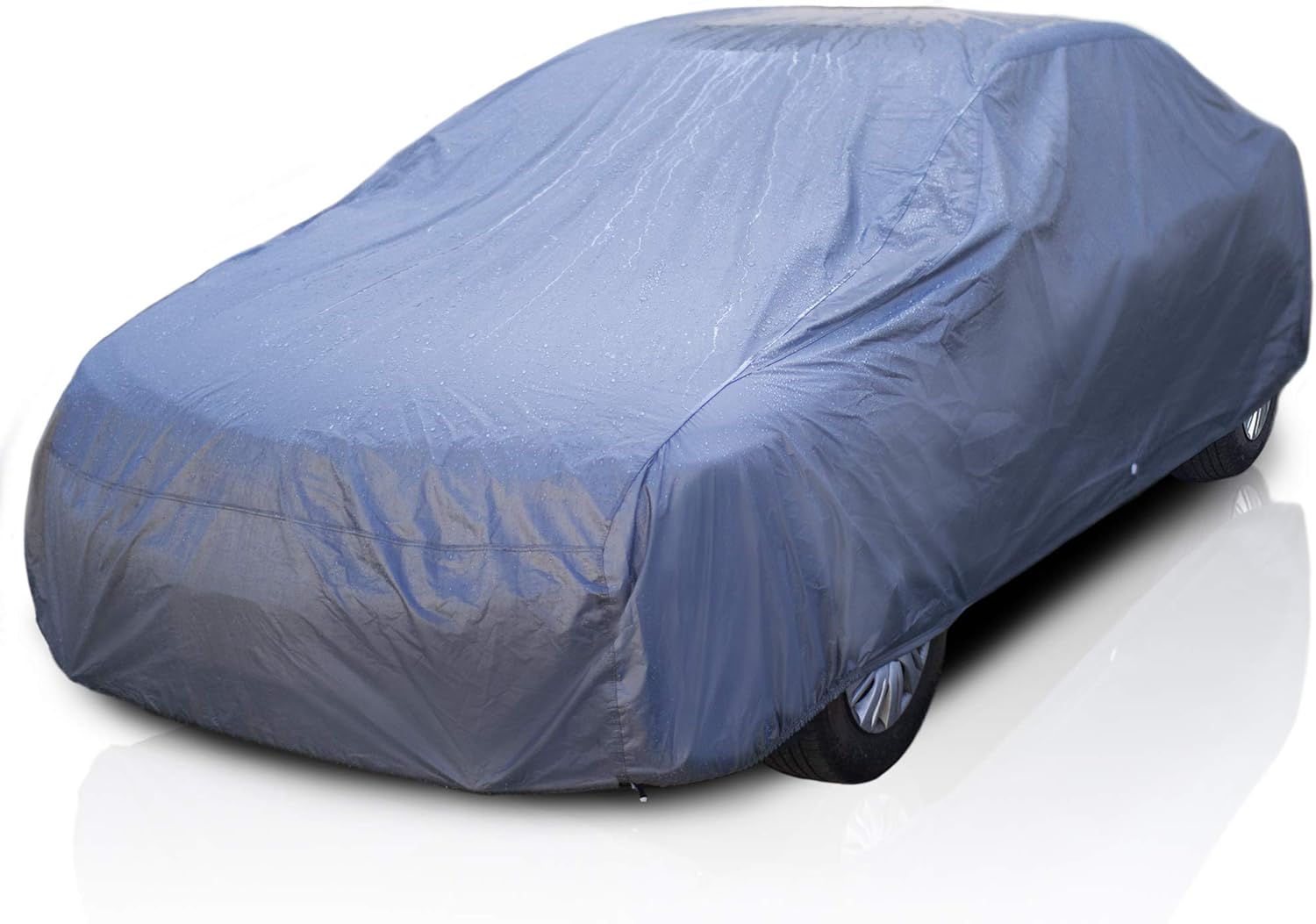 Ultimum Series Car Cover for Automobiles All Weather Outdoor Waterproof Breathable Full Coverage Dust, Scratch, Sun, Snow, Rain Protection Car Cover fit Sedan (Length up to 210 inch)