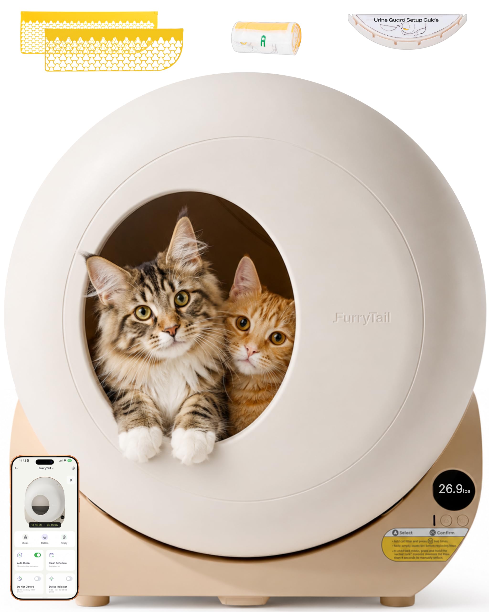 Furrytail Automatic Litter Box