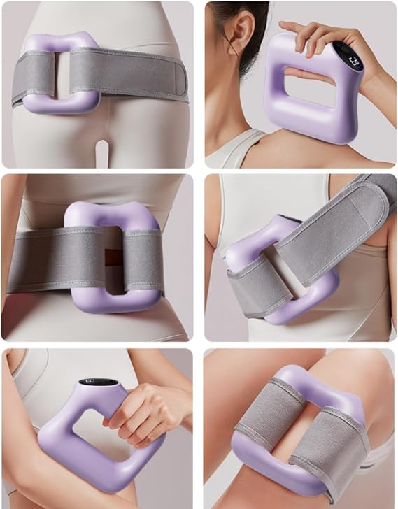 Multifunctional Full-Body Fascia Ring, Body Massager for Muscle Stimulater Machine, Electric Adjustable 3 Modes & 5 Levels Massagers Tool